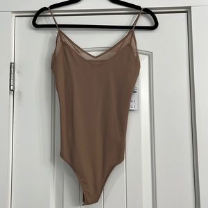 Abercrombie Tan Bodysuit
